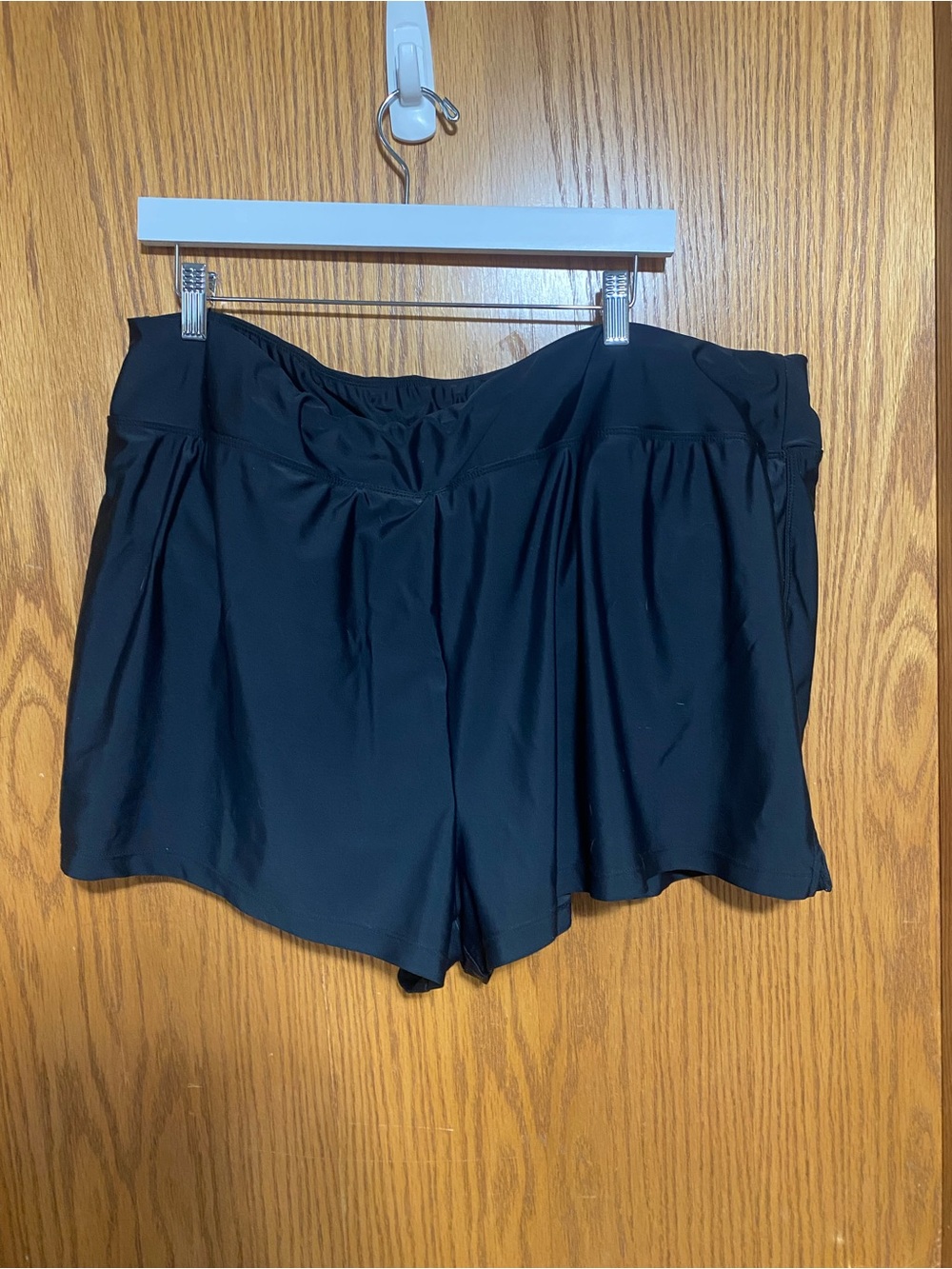 Women's Black  Swim Shorts
